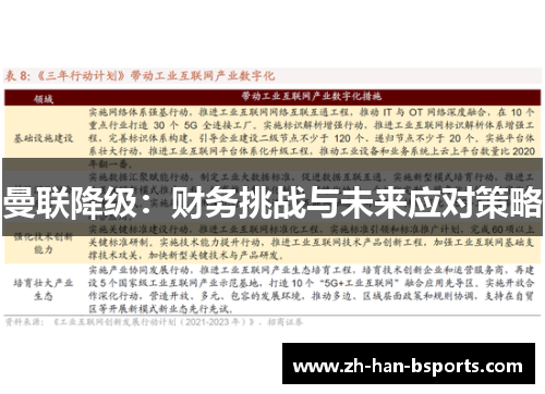 曼联降级：财务挑战与未来应对策略