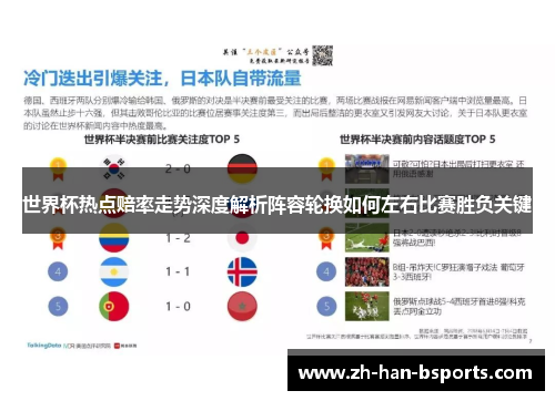 世界杯热点赔率走势深度解析阵容轮换如何左右比赛胜负关键